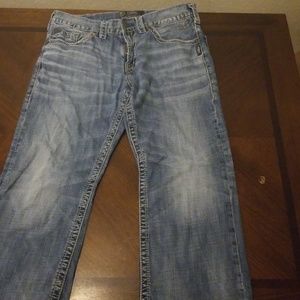 Zac style silver jeans size 34/32